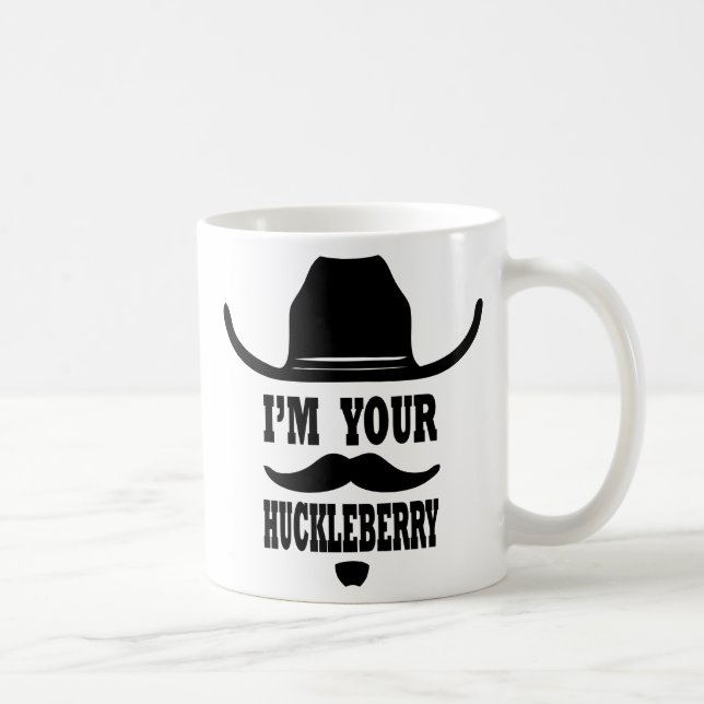 De Café Eu sou sua caneca do huckleberry (Direita)