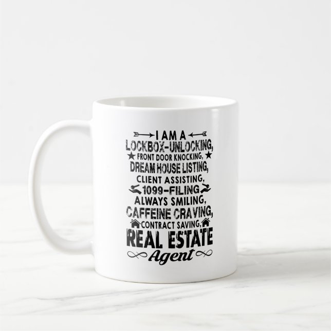 De Café Eu sou uma caneca do mediador imobiliário (Esquerda)