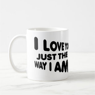 De Café Eu te amo apenas a maneira eu sou caneca engraçad