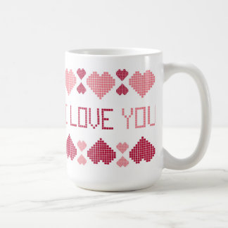 De Café Eu te amo caneca