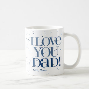 De Café Eu te amo caneca $20,95 do pai