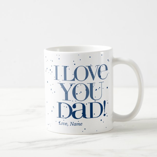 De Café Eu te amo caneca $20,95 do pai (Direita)