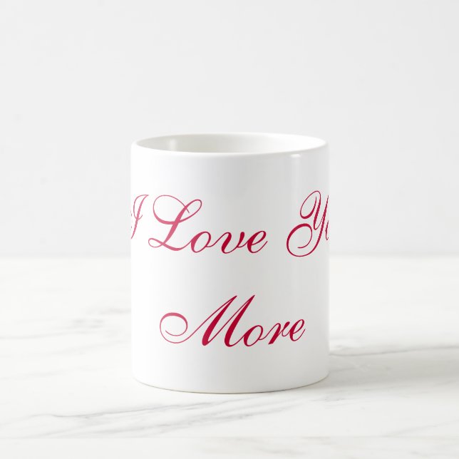 De Café Eu te amo mais caneca (Centro)