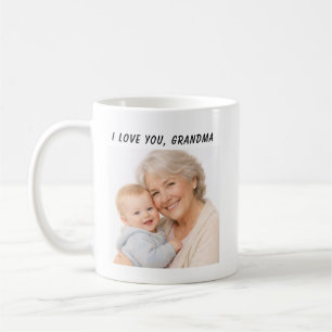De Café Eu Te Amo Vovó Caneca Dia dos Avós