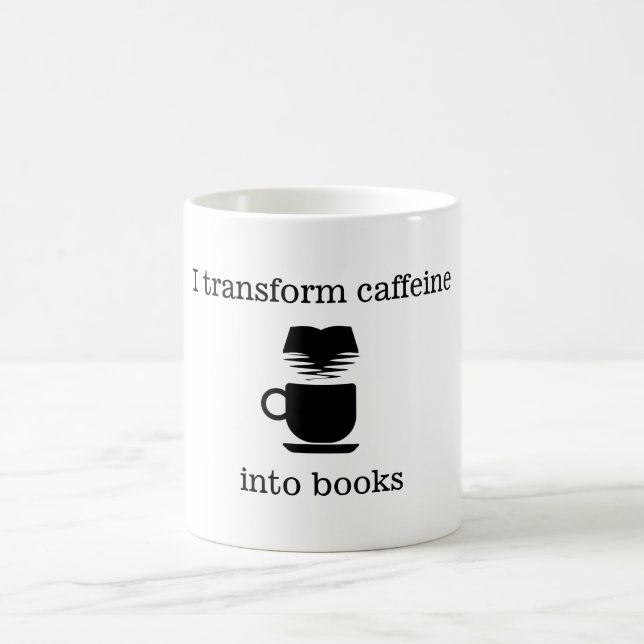 De Café Eu transformo a cafeína na caneca dos livros (Centro)