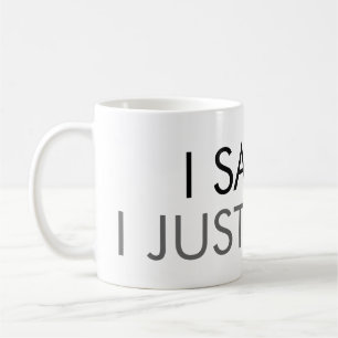 De Café Eu Vi, Só Não Posso Responder Caneca Clássica Engr