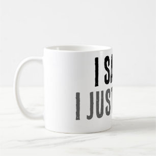 De Café Eu Vi, Só Não Posso Responder Caneca Clássica Engr