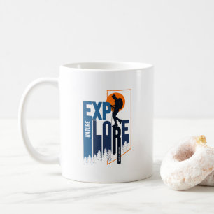 De Café Exploração da Natureza   Homens - 11# Caneca Cláss