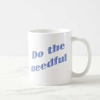 De Café Faça a caneca azul indispensável