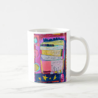 De Café Faça o universo uma caneca do favor