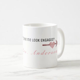 De Café Faz este ANEL fazem-me olhar a caneca CONTRATADA