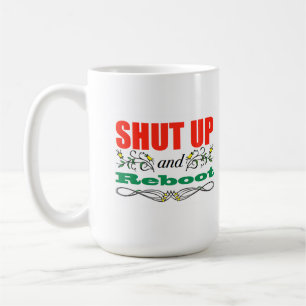 De Café FECHE ACIMA e recarregue a caneca