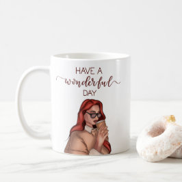De Café Felicidade em uma caneca