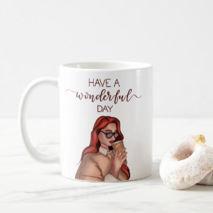De Café Felicidade em uma caneca