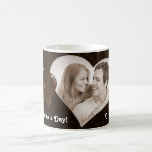 De Café Feliz dia dos namorados! - Caneca com sua foto