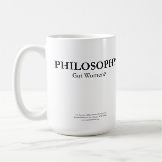 De Café FILOSOFIA - mulheres obtidas? Caneca