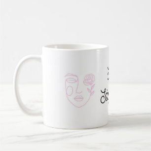 De Café Fique Macio Fique Florido Caneca Floral Estética