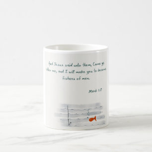 De Café Fishers da caneca dos homens