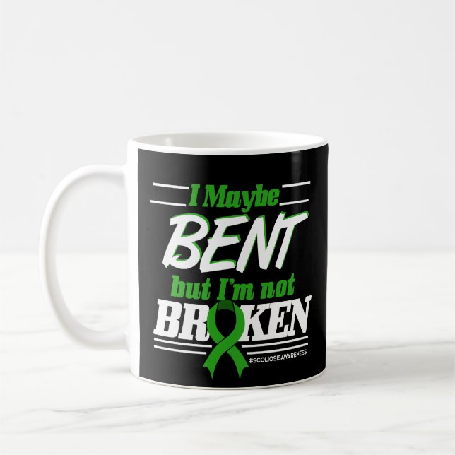 De Café Fita do verde do apoio da caneca da consciência da (Esquerda)