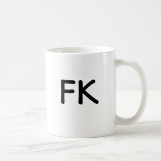 De Café FK em sua caneca do café…