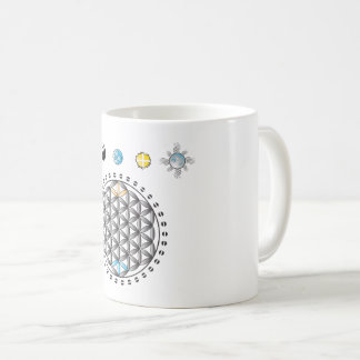 De Café Flor da divindade da vida na caneca da natureza