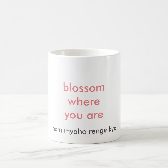 De Café flor onde você é caneca (Centro)