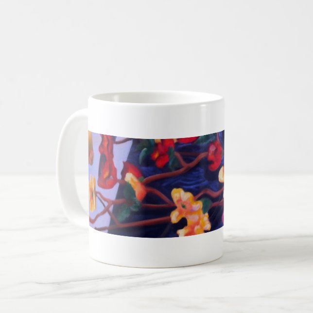 De Café Flores & caneca do limão (Frente Esquerda)