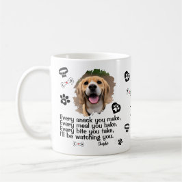 De Café Foto Personalizada Do Rosto Do Cão - Caneca Engraç