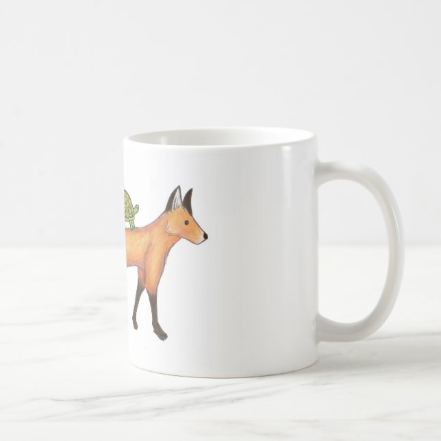 De Café Fox e caneca da tartaruga (Direita)