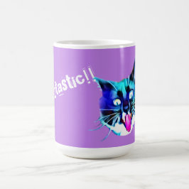 De Café Frazztastic! Caneca louca do gato
