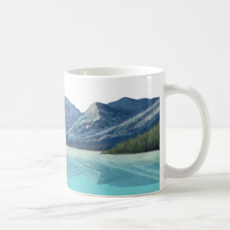 De Café Frieda ata a caneca - cena da montanha