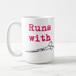 De Café Funcionamentos com a caneca do cabeleireiro das