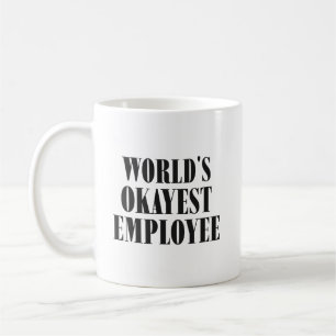 De Café Funcionário Mais ou Menos do Mundo Caneca Divertid