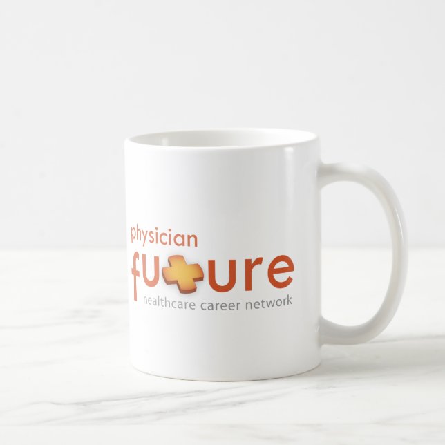 De Café futuro do médico 11 onças. caneca (Direita)
