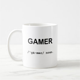 De Café GAMER com a caneca dos símbolos fonéticos