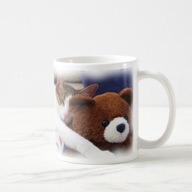 De Café Gatinho do sono com caneca do ursinho (Direita)