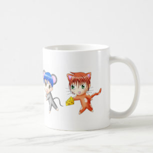 De Café Gato e rato - caneca