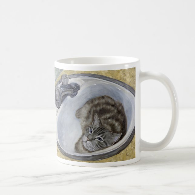 De Café Gato na caneca do dissipador (Direita)