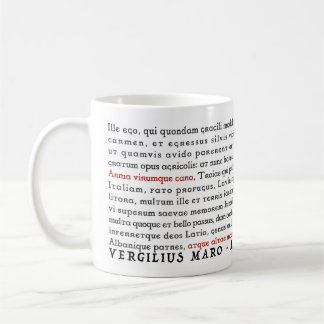 De Café Geek Virgil Aeneid do Lit - caneca
