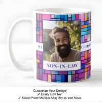 Genro, Nome, Mensagem, Foto, Caneca Mosaico C501