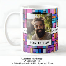 Genro, Nome, Mensagem, Foto, Caneca Mosaico C502