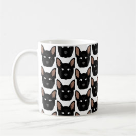 De Café German shepherd pretos na caneca