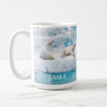 Glacier Bears Alaska - 15 oz. Caneca