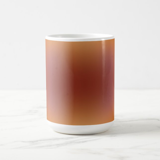De Café gradiente livre laranja marrom em caneca (Centro)
