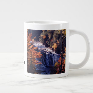De Café Grande Baixo rio Batata Fala a caneca espresso