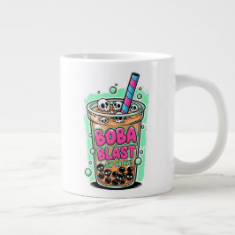 De Café Grande Boba Blast – Beba ou Morra! Caneca Especial Jumbo