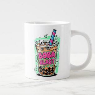 De Café Grande Boba Blast – Beba ou Morra! Caneca Especial Jumbo