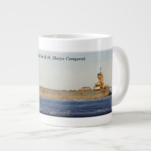De Café Grande Bradshaw McKee & Rua. Marys Conquista caneca jumbo