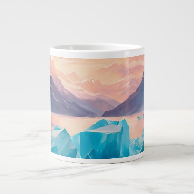 De Café Grande caneca (Frente)