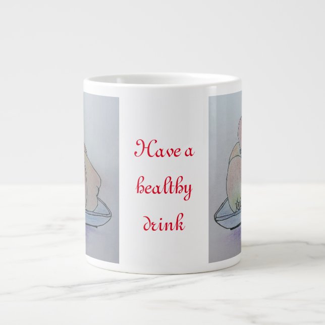 De Café Grande Caneca (Frente)